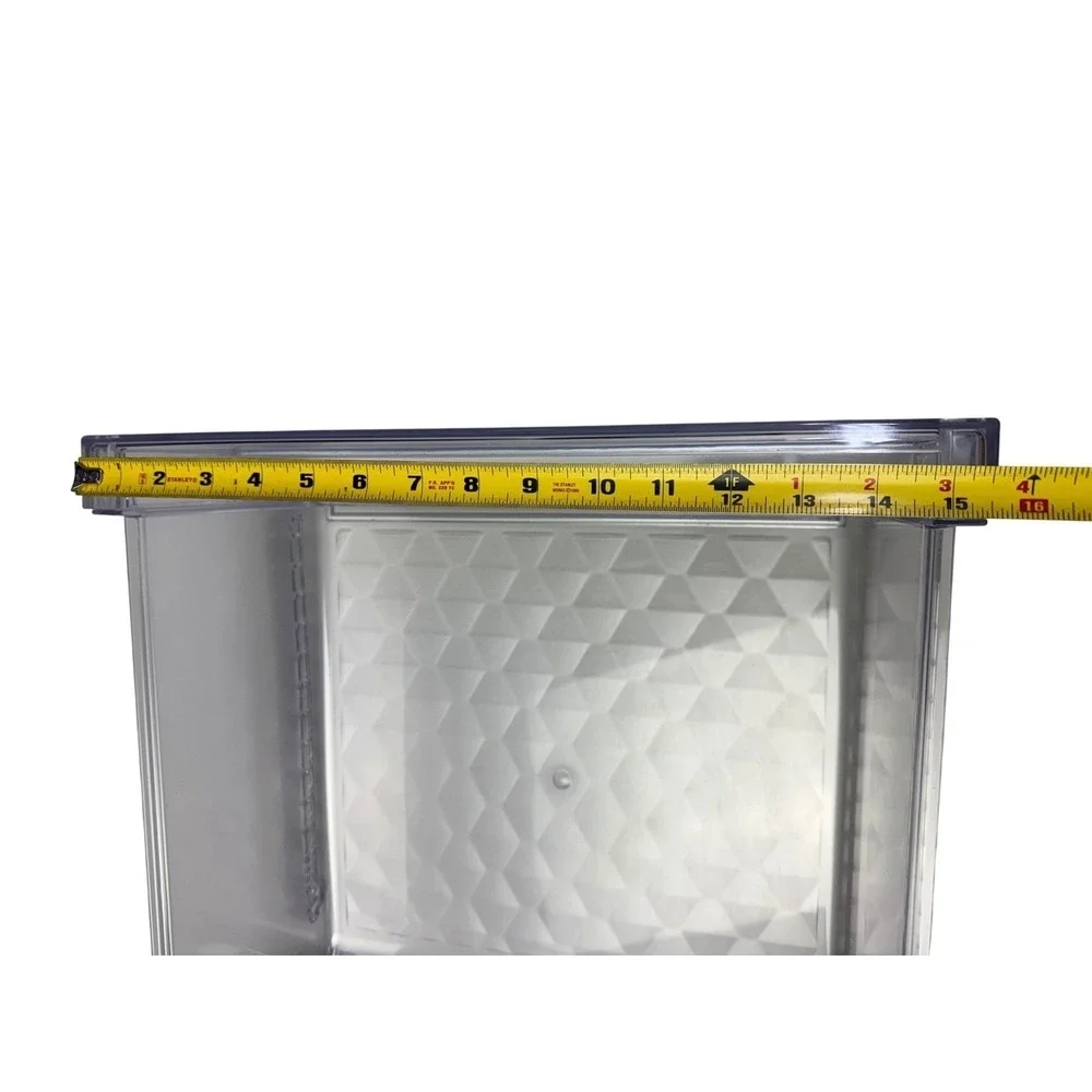 LG Refrigerator Crisper Drawer Fruit Vegetable Bin LFXS28596S Clear Plastic